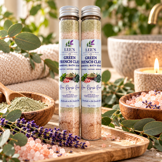Green French Clay Mineral Bath Soak