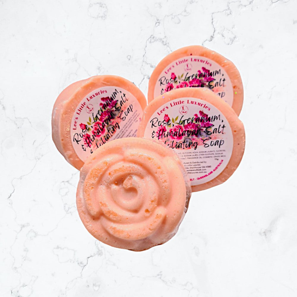 Rose Geranium Exfoliating Soap