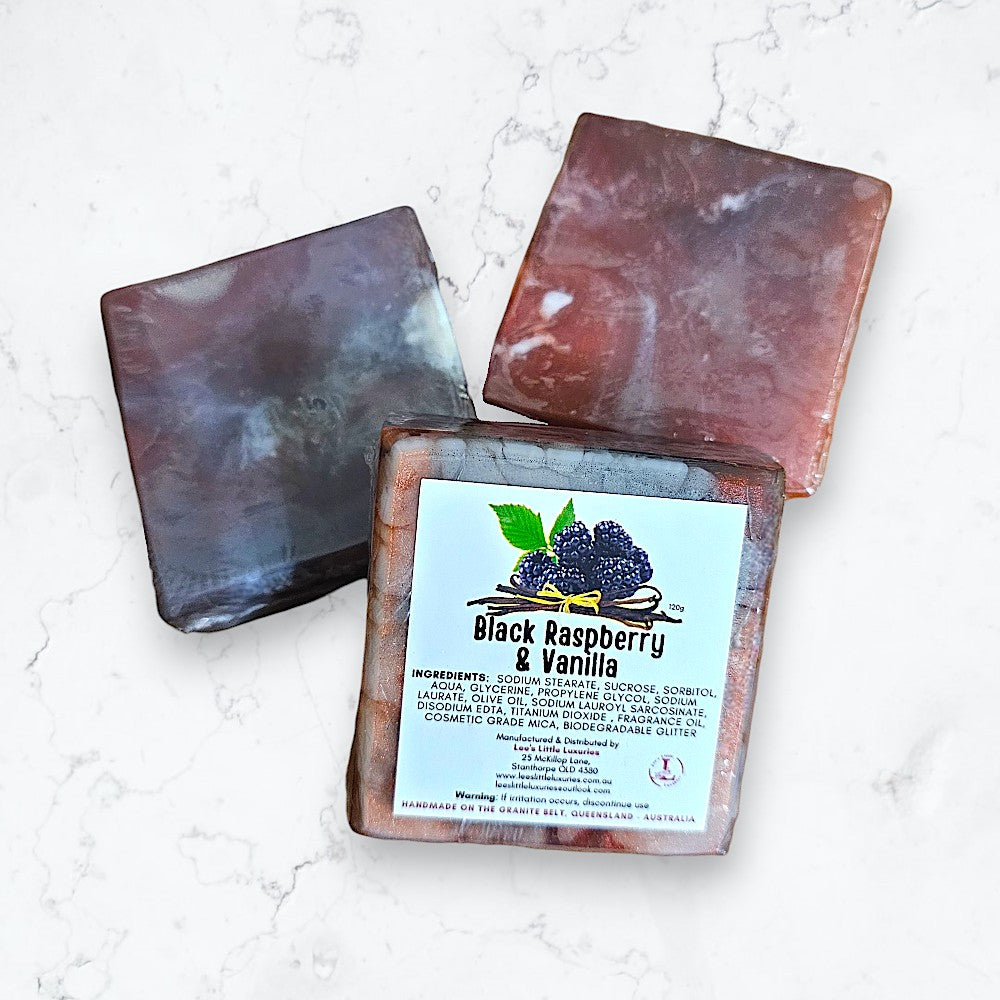 Raspberry Vanilla Soap