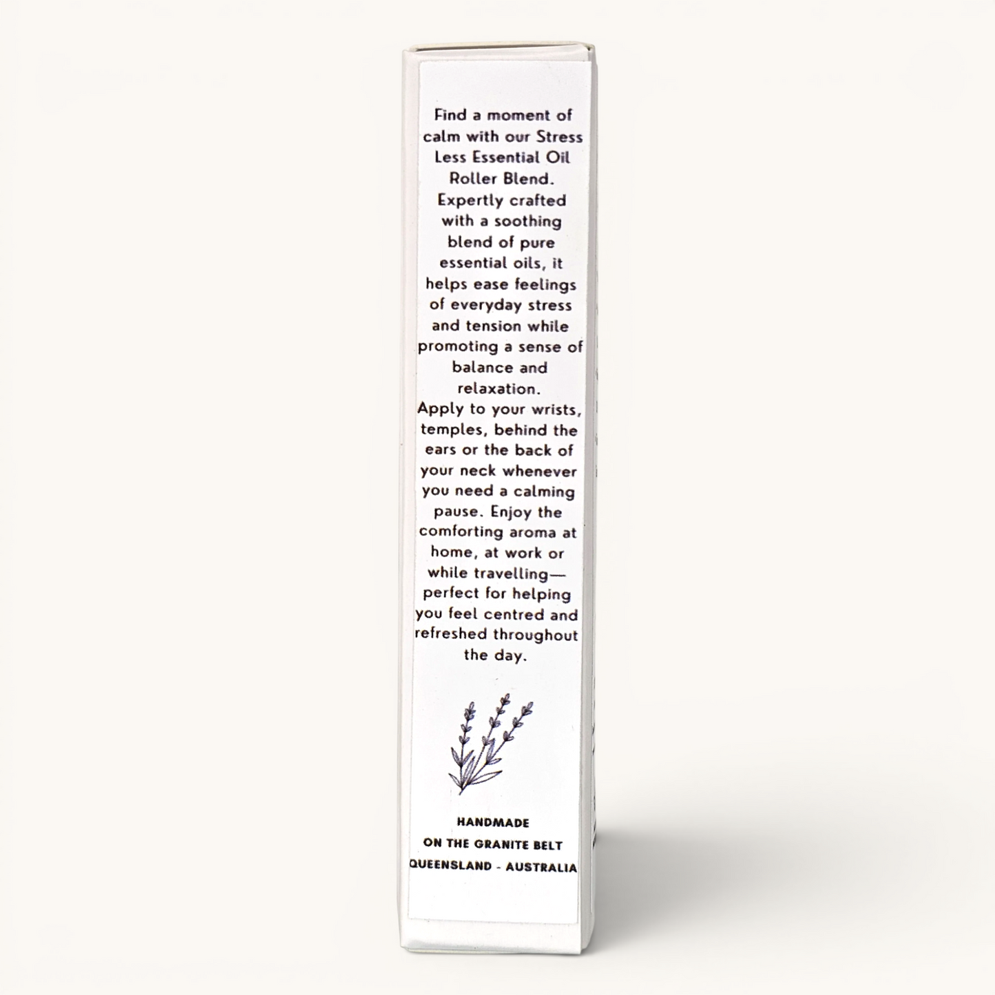 Stress Less Essential Oil Roller – Lavender, Bergamot & Frankincense
