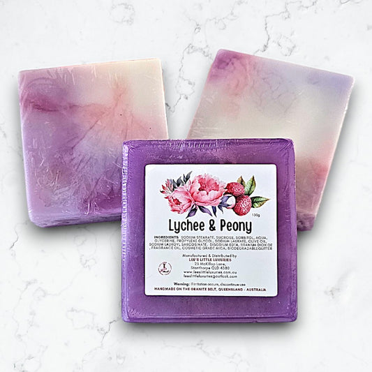 Lychee & Peony Soap