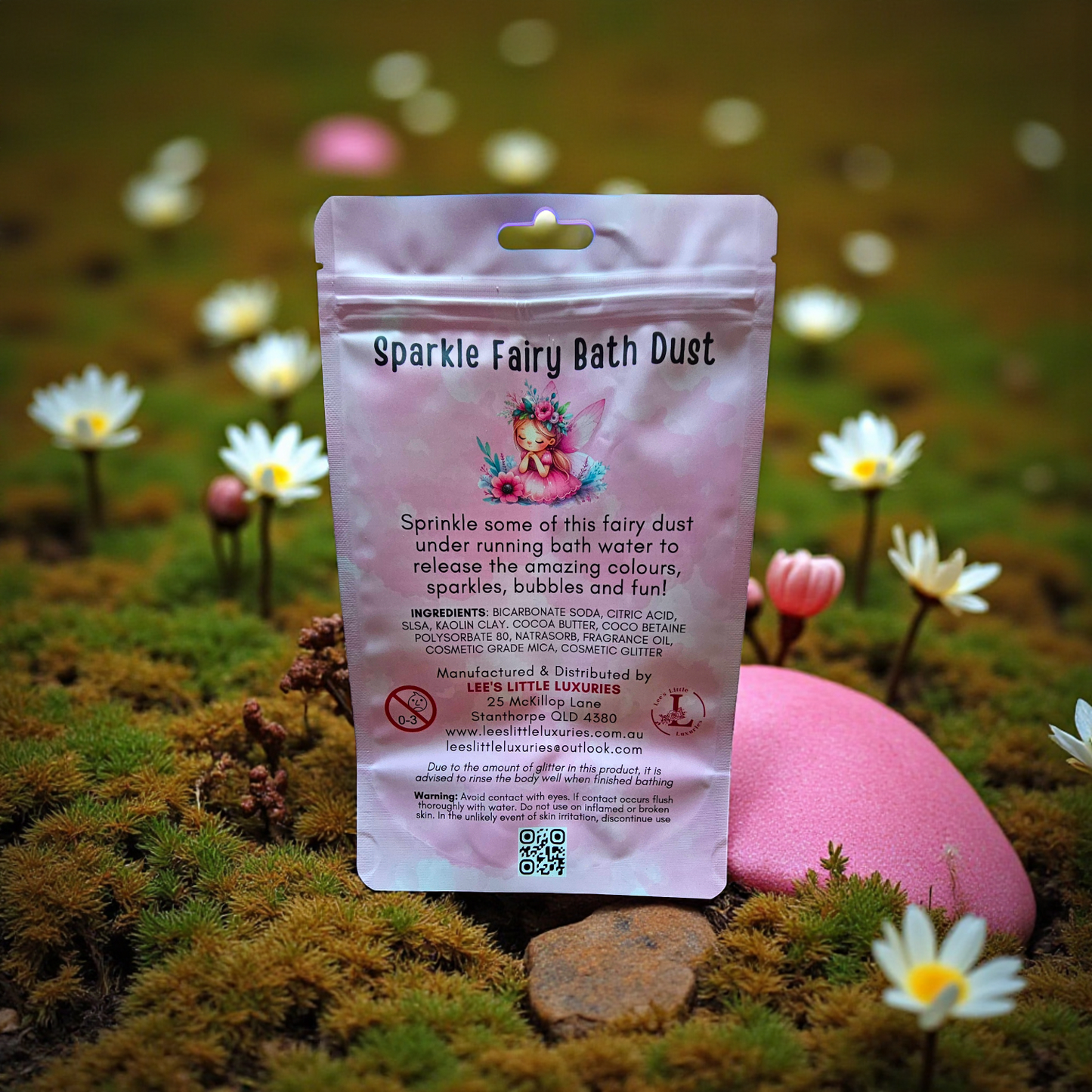 Sparkling Fairy Bath Dust - Enriched With Cocoa Butter