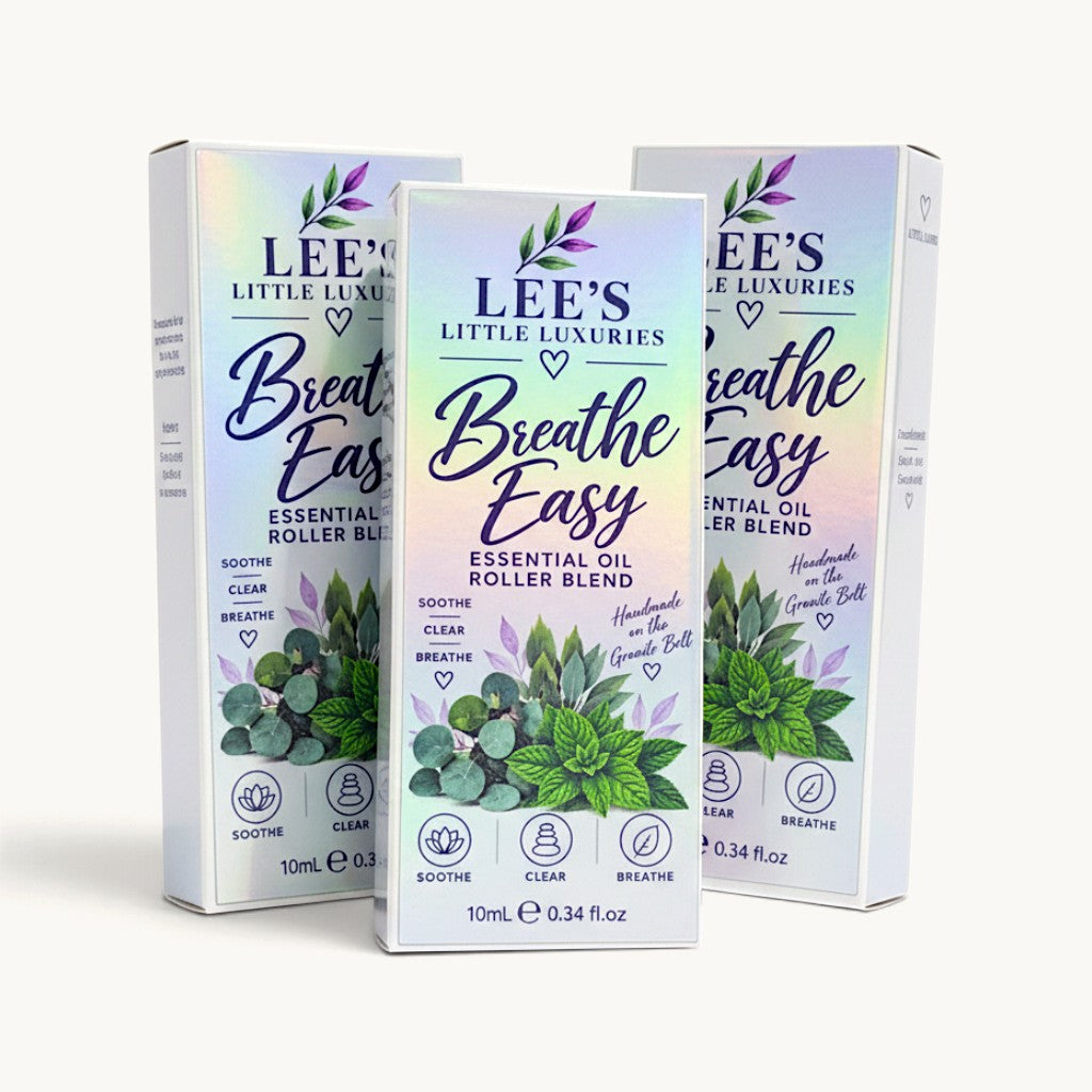 Breathe Easy Essential Oil Roller – Lavender, Peppermint & Eucalyptus