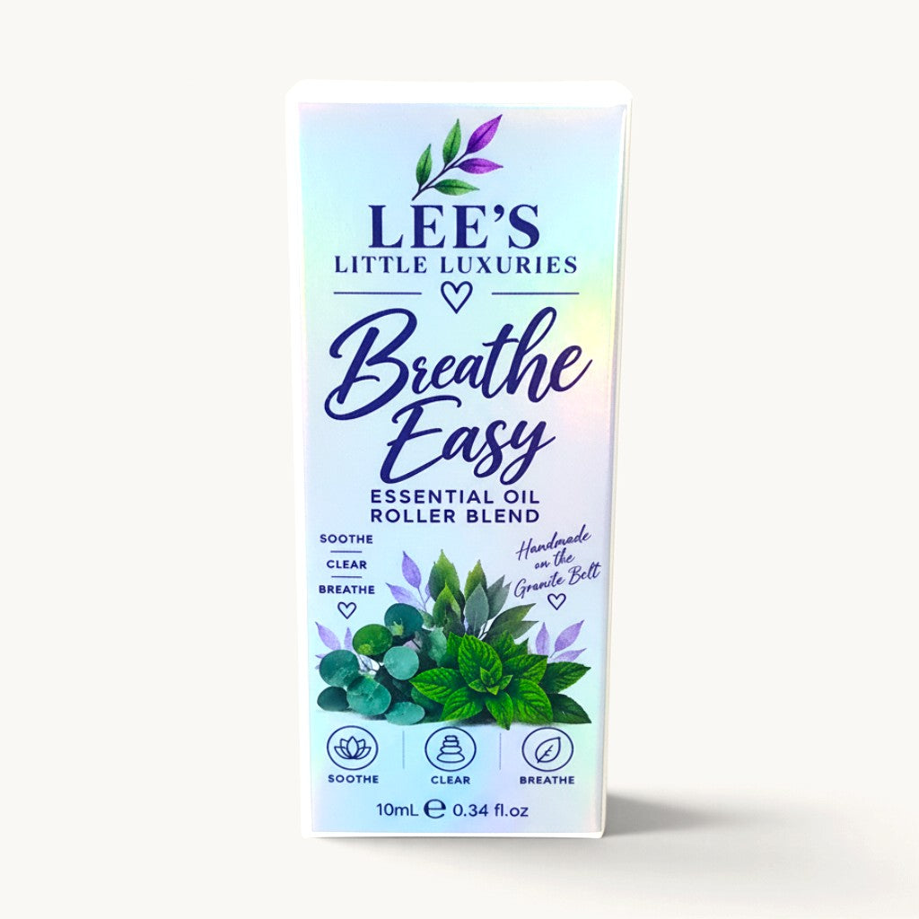 Breathe Easy Essential Oil Roller – Lavender, Peppermint & Eucalyptus