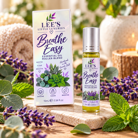 Breathe Easy Essential Oil Roller – Lavender, Peppermint & Eucalyptus