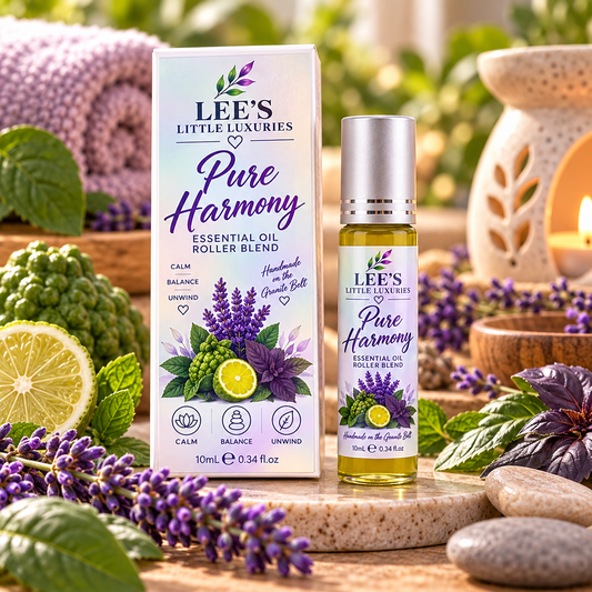Pure Harmony Essential Oil Roller – Lavender, Bergamot & Patchouli