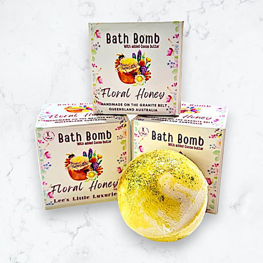 Floral Honey Bath Bomb