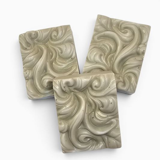 Handmade Green French Clay Spa Soap by Lee's Little Luxuries