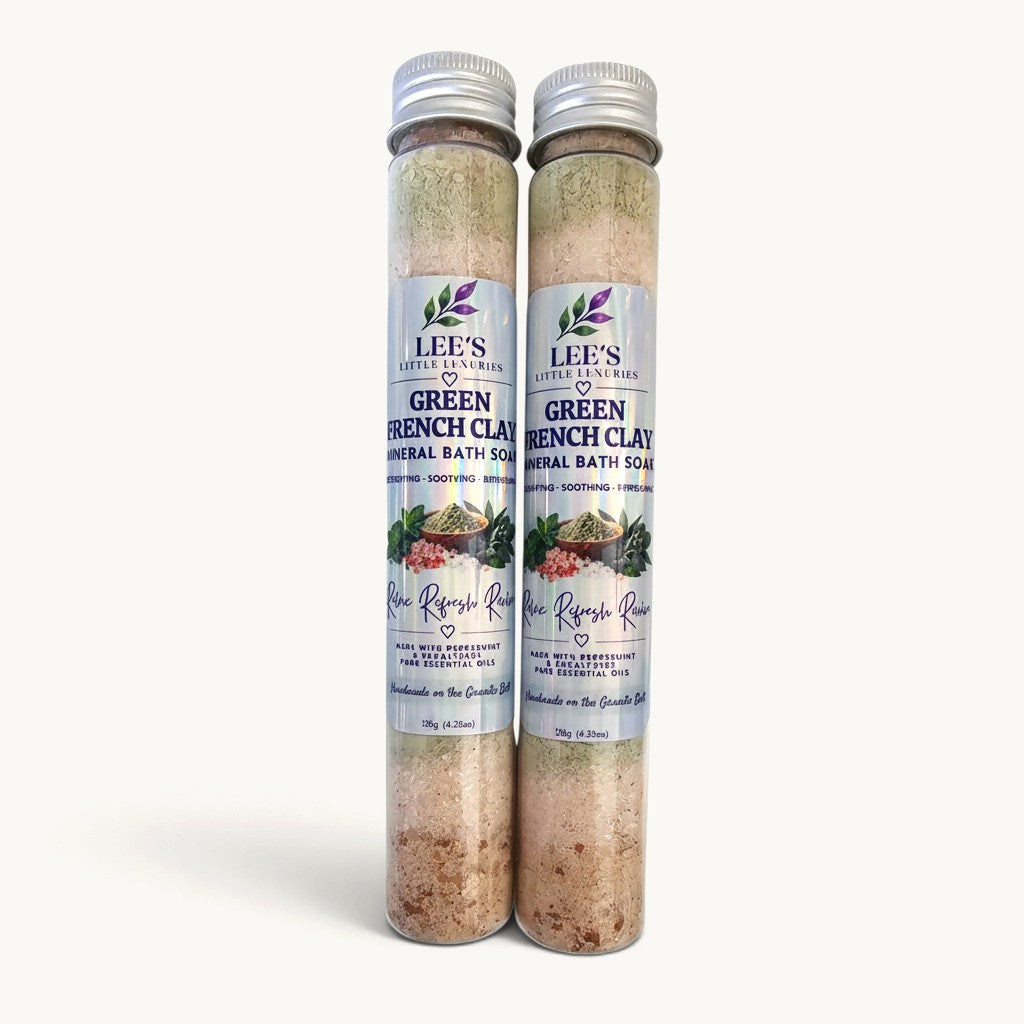 Green French Clay Mineral Bath Soak