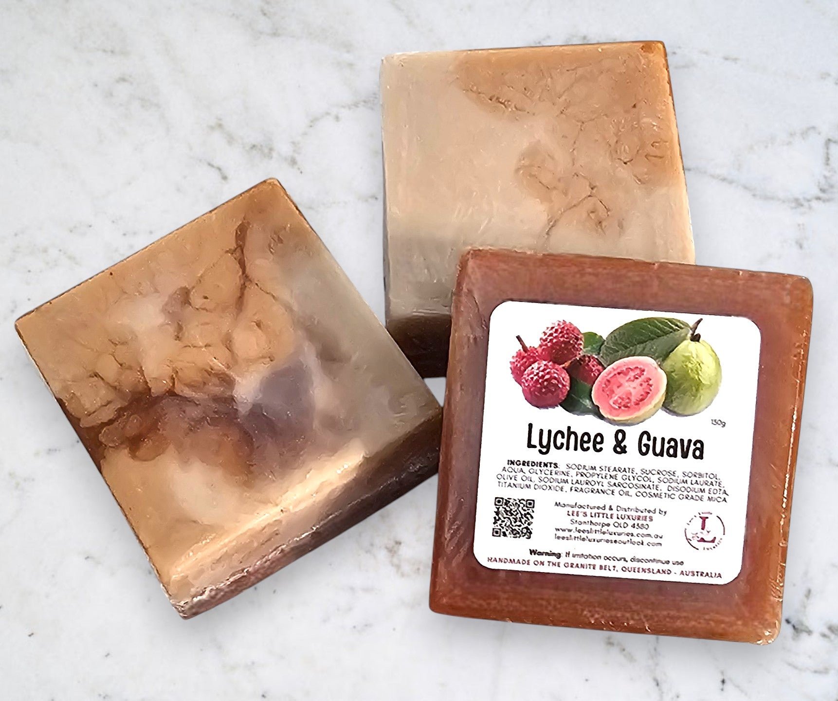 Lychee Guava Soap Bars