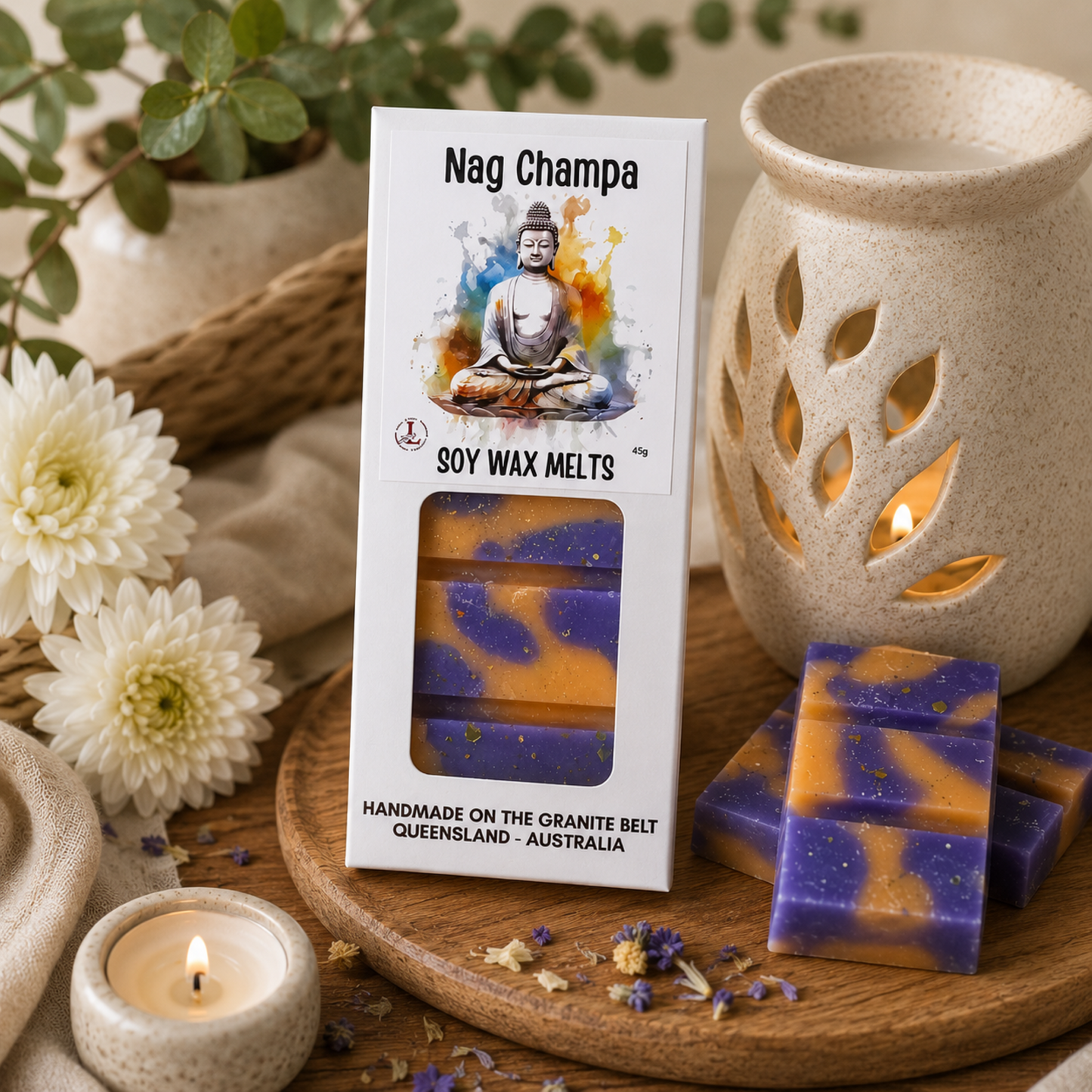 Nag Champa Premium Soy Wax Melts | Highly Scented (Copy)