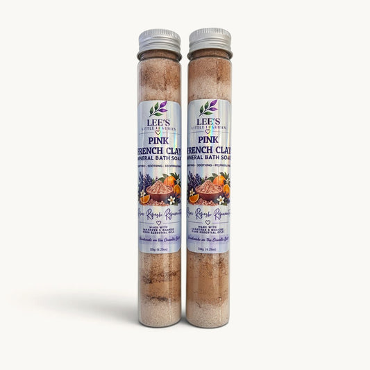 Pink French Clay Mineral Bath Soak