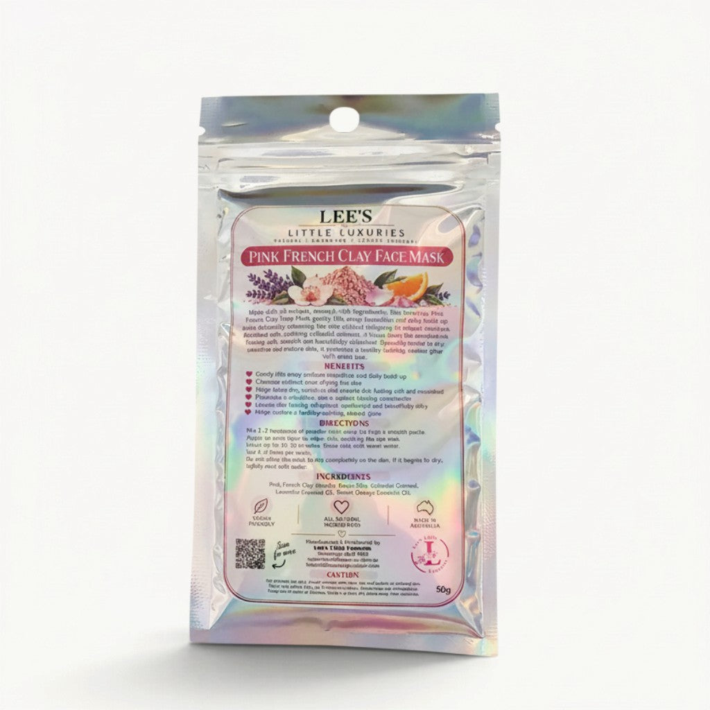 Pink French Clay Face Mask